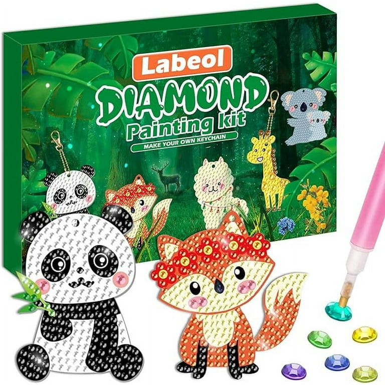 Diamond Art Keychains Diamond Painting Kids Arts and Crafts for