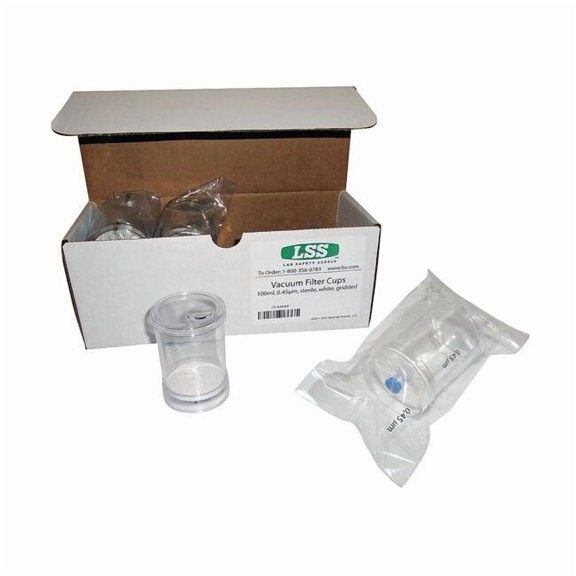 Labexact Filter, White Gridded, Pore 0.45um,PK50 12K973