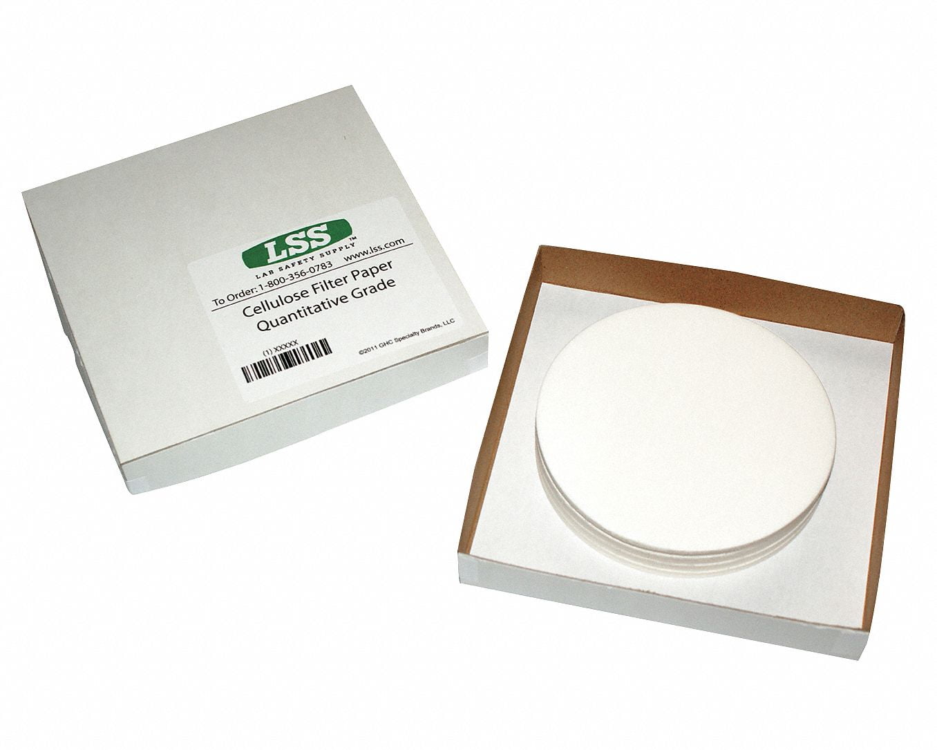 LAB SAFETY SUPPLY Labexact Quan Filter 12.5 cm Dia,8 mic Min,PK100 12K913