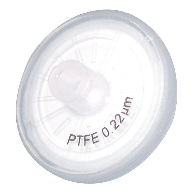 Ptfe Syringe Filters 0.22,PK100 12K962