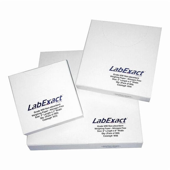 Labexact Weighing Paper,3",PK500 12L005