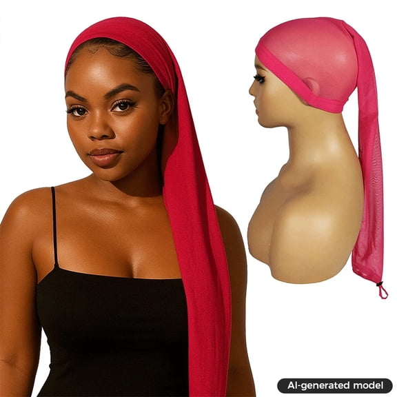 Labhairs Hairweave Sleeve for Locs, Lightweight & Breathable Drawstring Cap for Braids, Dreadlocks, Wig Styling & Protective Hair Care