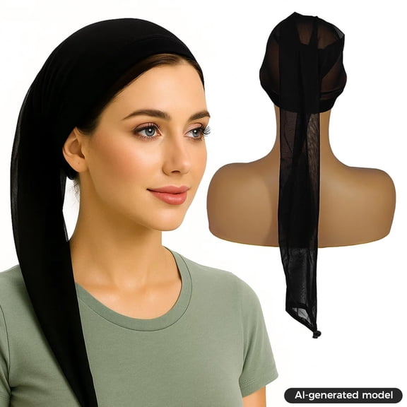 Labhairs Hairweave Sleeve for Locs, Lightweight & Breathable Drawstring Cap for Braids, Dreadlocks, Wig Styling & Protective Hair Care