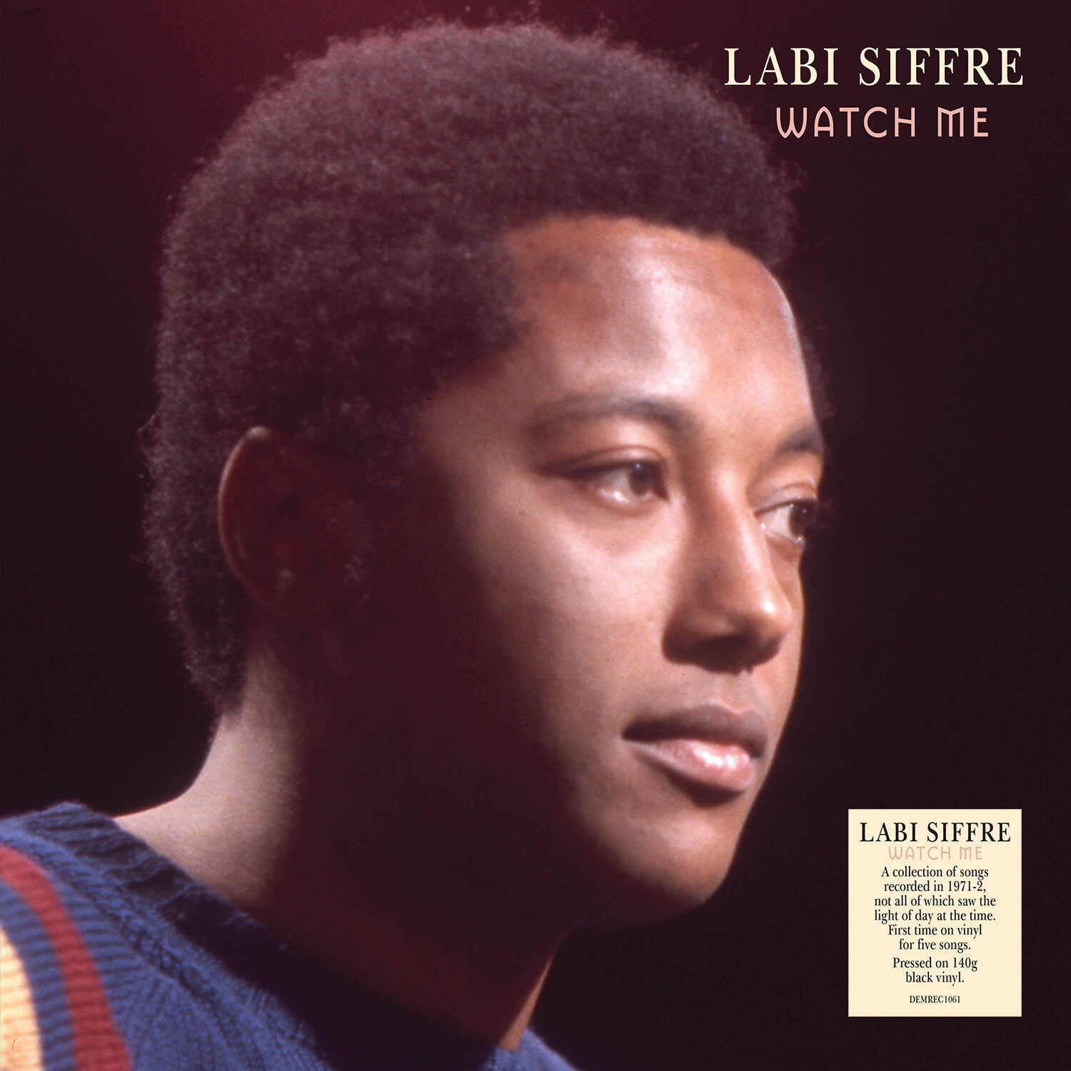 Labi Siffre - Watch Me - 140-Gram Black Vinyl - Music