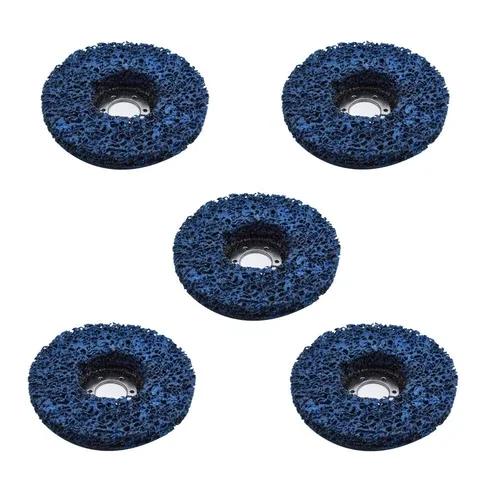 Lablt 5  4.5'' 7/8" Poly Strip Disc Wheel Paint Rust Removal For Angle Grinder