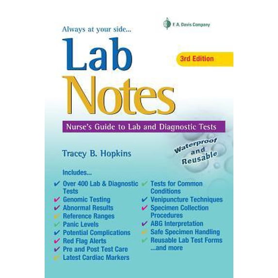 Labnotes: Nurses' Guide to Lab & Diagnostic Tests (Other)
