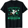 thumbnail image 1 of Labor And Delivery Co Loads Of Luck St Patricks Day LD Nurse T-Shirt, 1 of 5