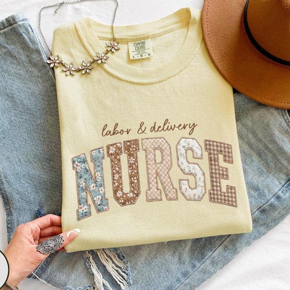 Labor And Delivery Nurse Shirt L and D Nurse Tee LampD Nurse Tshirt