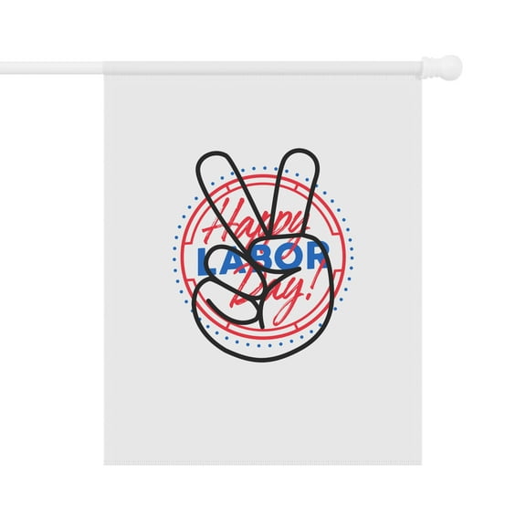 Labor Day Flag,Labor Day House Banner,Labor Day Garden Flag,Peace Flag