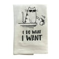 Labor Day Sale Towel,Funny Cat Kitchen Towels Fun Home Furnishings This