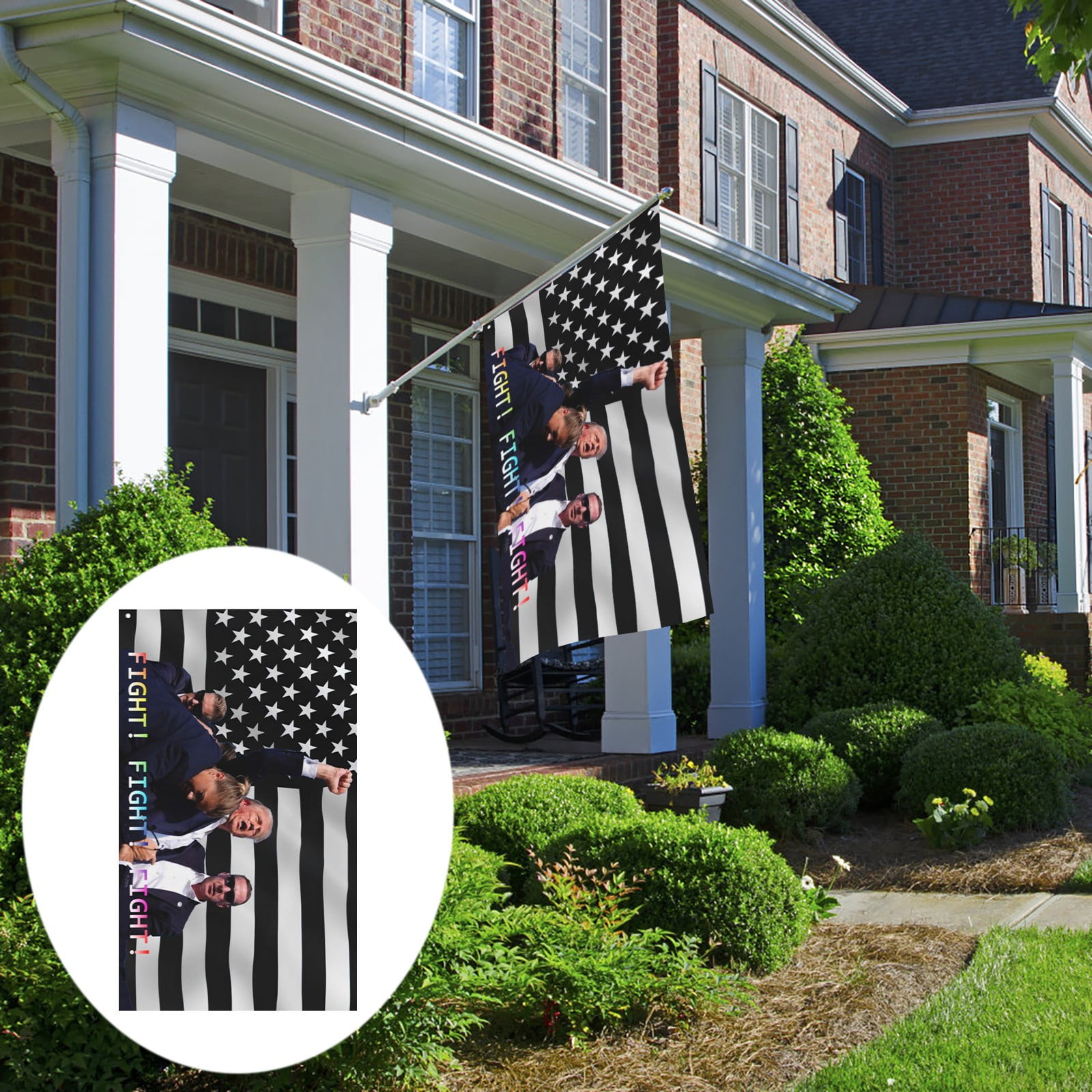 Labor Day Sales 2packs Flags_Banners&Accessories,2024 Single Outdoor