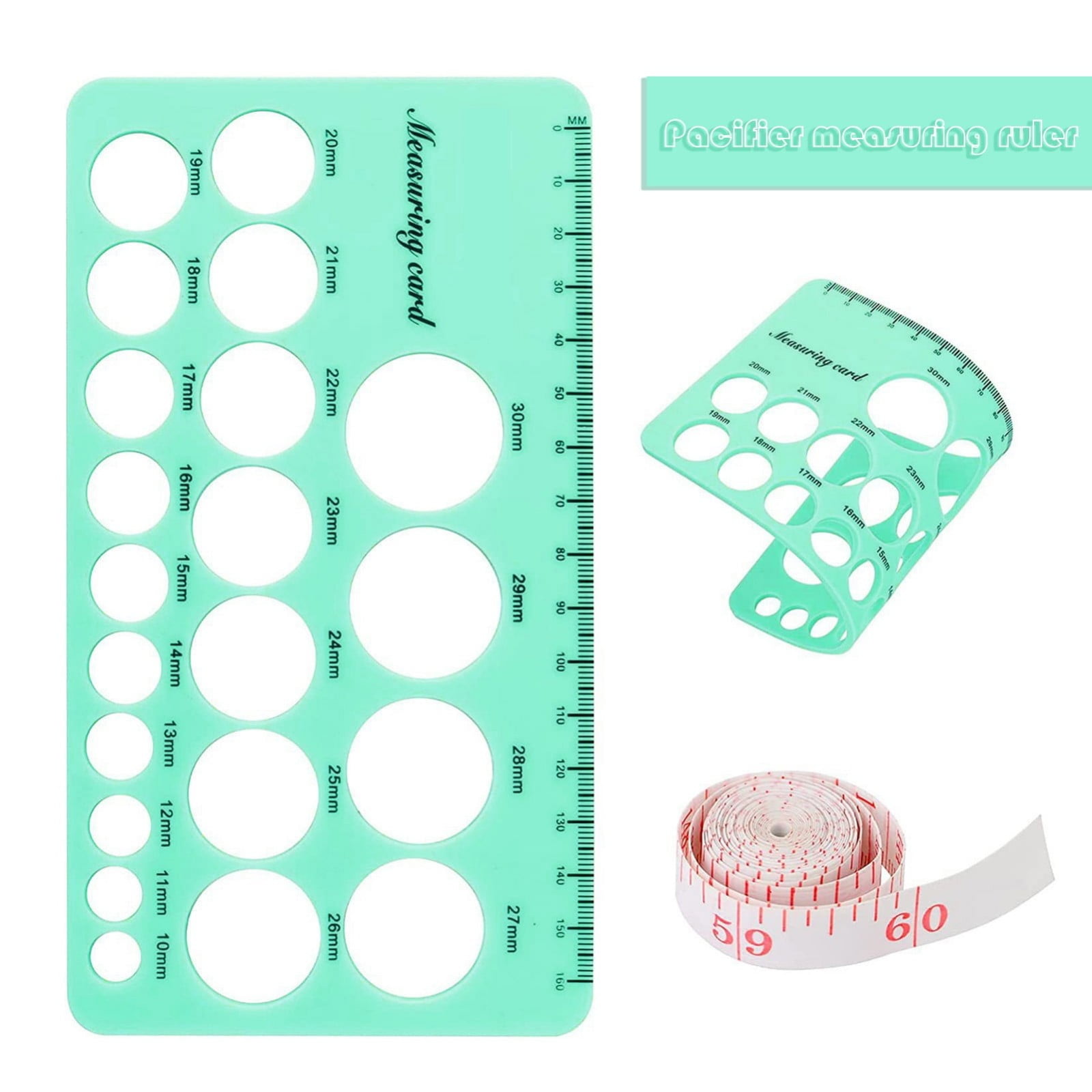 Labor Day Sales 2packs MeasuringTools,Nipple Ruler Nipple Rulers For ...
