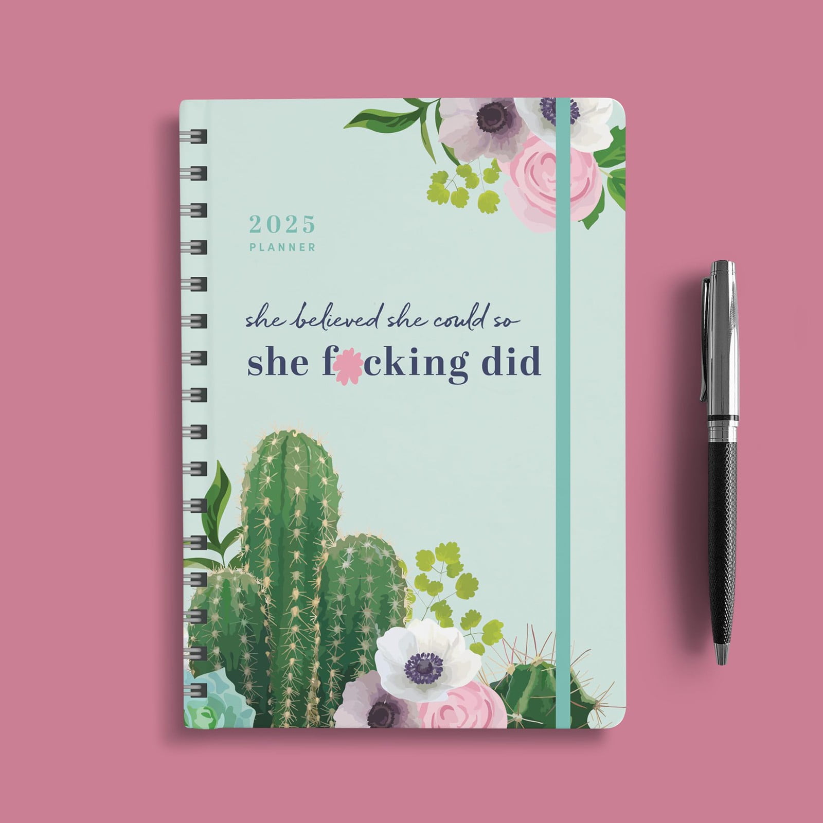 Labor Day Sales Calendar,2025 She Believed She Could So She F*cking Did Planner August 2024