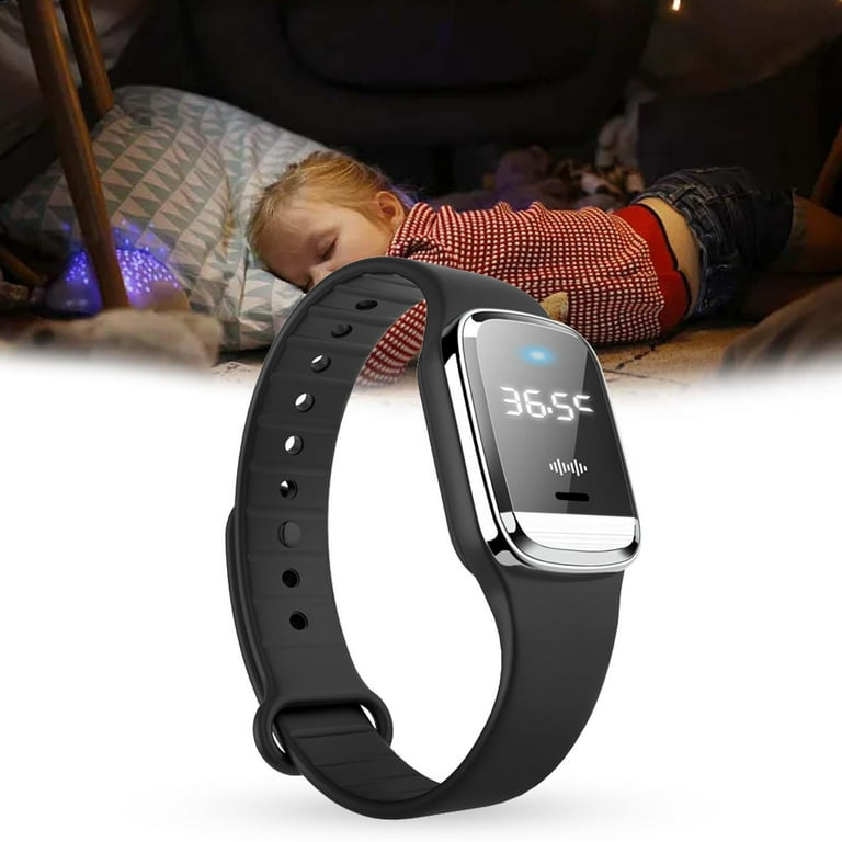 Labor Day Sales MosquitoRepellentBraceletsBracelet For Children Adult Pregnant Women Outdoor Silicone Smart Belt Time Belt Temperature Watch Bracelet Chargingby Tongzeng Walmart