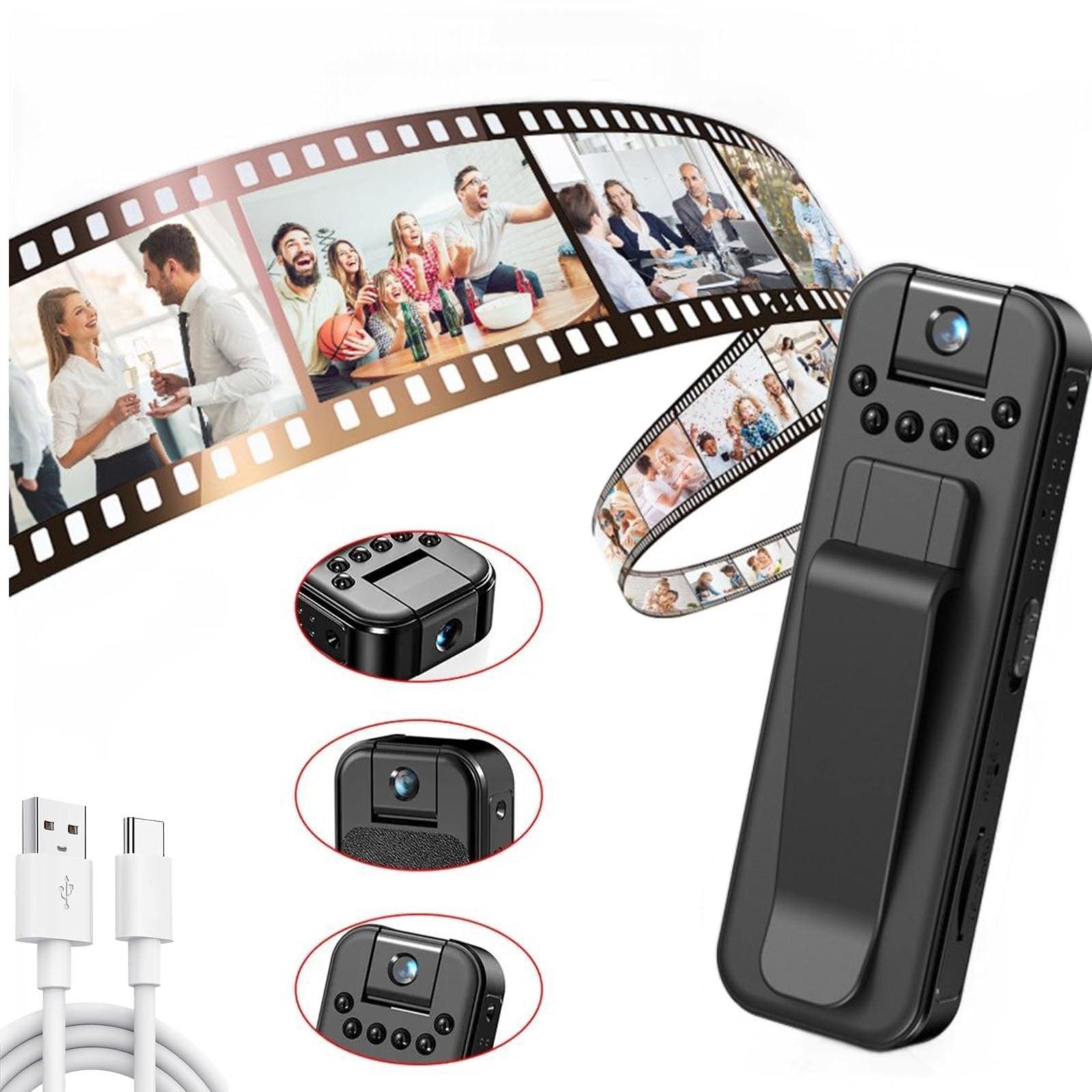 Labor Day Sales Photo,2024 New 1080p Noise Reduction Camera Noise