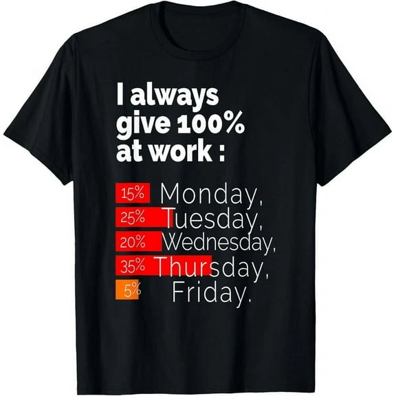 Labor Day Shirt For Men Women I Always Give 100% At Work Tee T-Shirt Unisex S-5XL Hot Trending Shirt, Vintage Birthday Gift