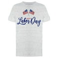 thumbnail image 1 of Labor Day W/Crossed Flags Tee Men's -Image by Shutterstock, 1 of 2