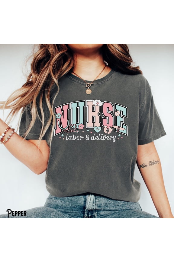 Labor Delivery Nurse D D Baby Nurse Ob Rn Maternity Nursing T-Shirt All Size S-3XL