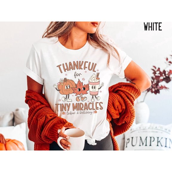 Labor Delivery Nurse Thanksgiving Holiday Hospital T-shirt