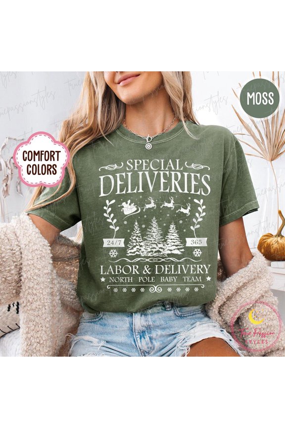 Labor Delivery Winter Ld Nurse T-Shirt All Size S-3XL