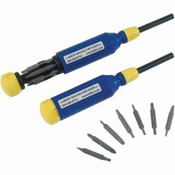 Labor Saving Devices Labor Saving Devices Megapro 15-in-1 Standard Bit Screwdriver