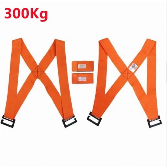 Labor Saving Furniture Moving Belt Rope Tension 2-Person Lifting Straps Lift Move Carry Appliances Mattresses Up Easily