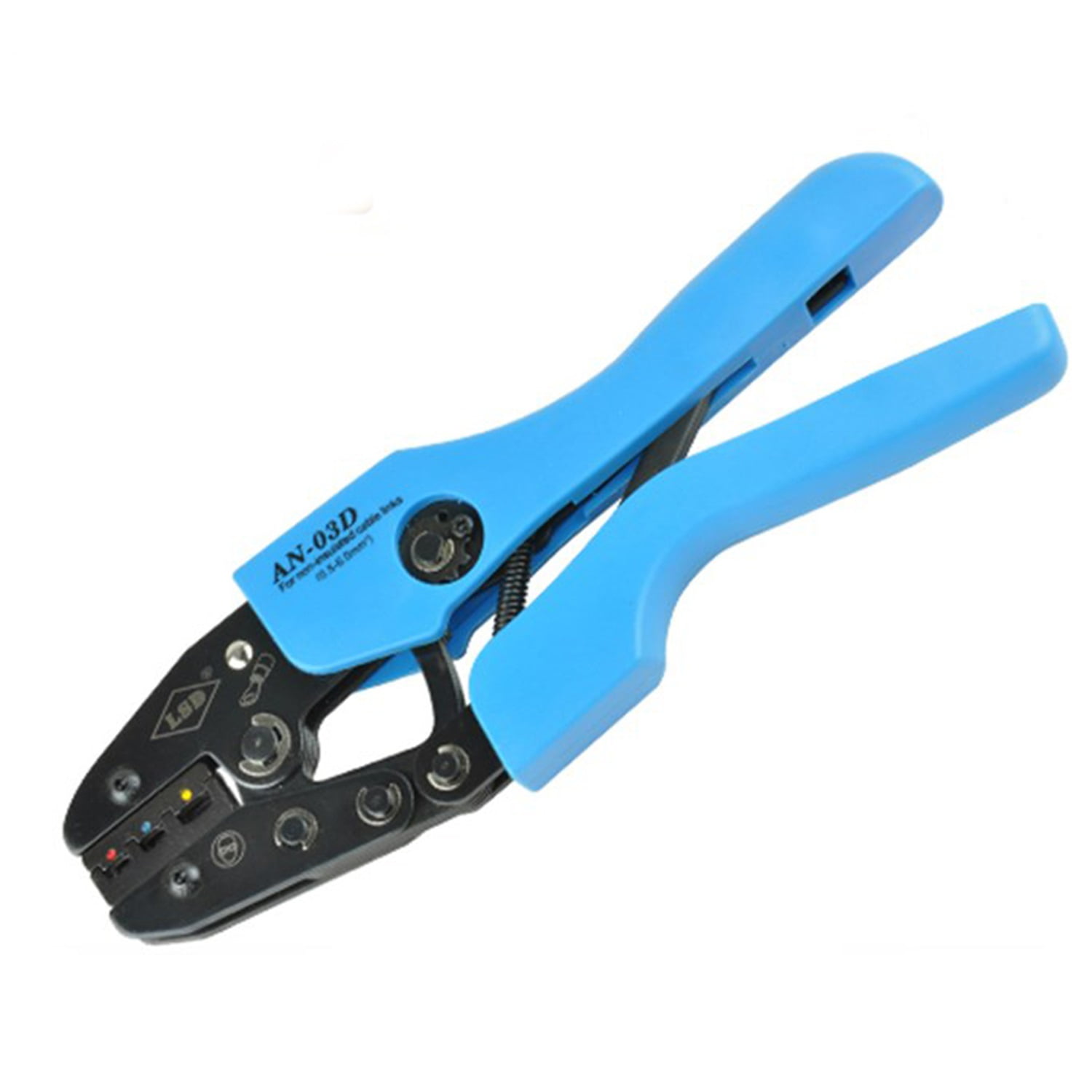 Labor Saving Ratchet Crimping Tool Pliers Crimps Insulated Terminals 0.5-6mm² ,Durability That Lasts