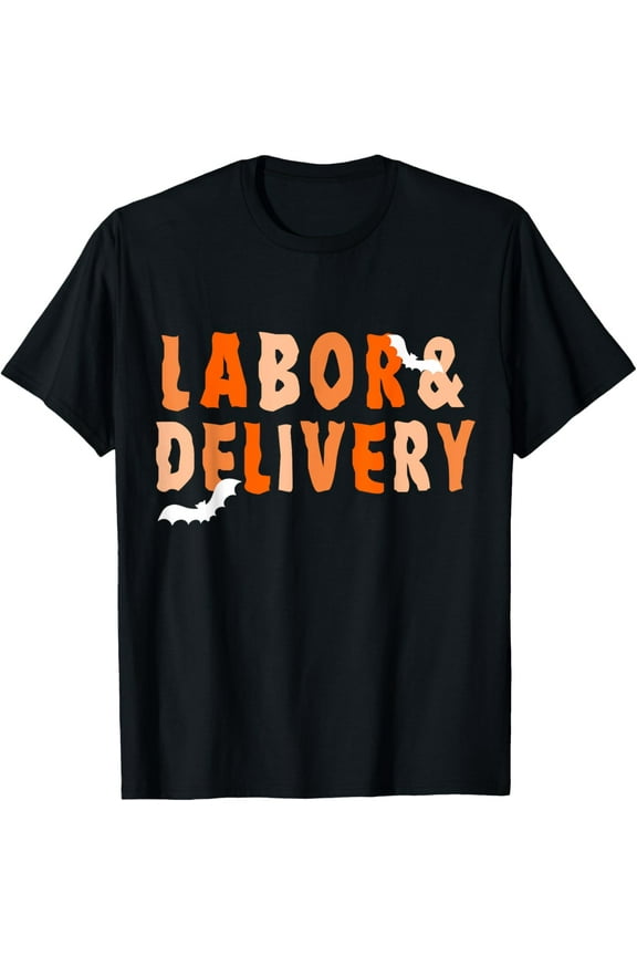 Labor and Delivery Nurse Halloween L&D NICU Nursing OB GYN T-Shirt