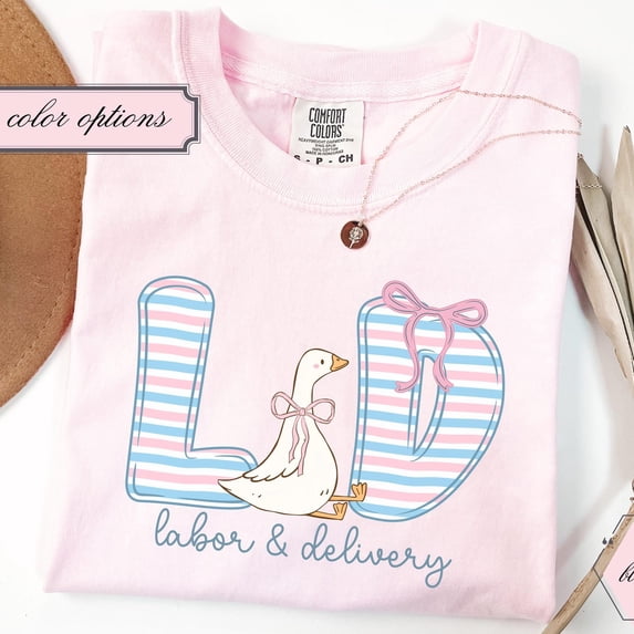Labor and Delivery Nurse Shirt, L&D Nurse Gift, Obgyn t shirt - Walmart.com