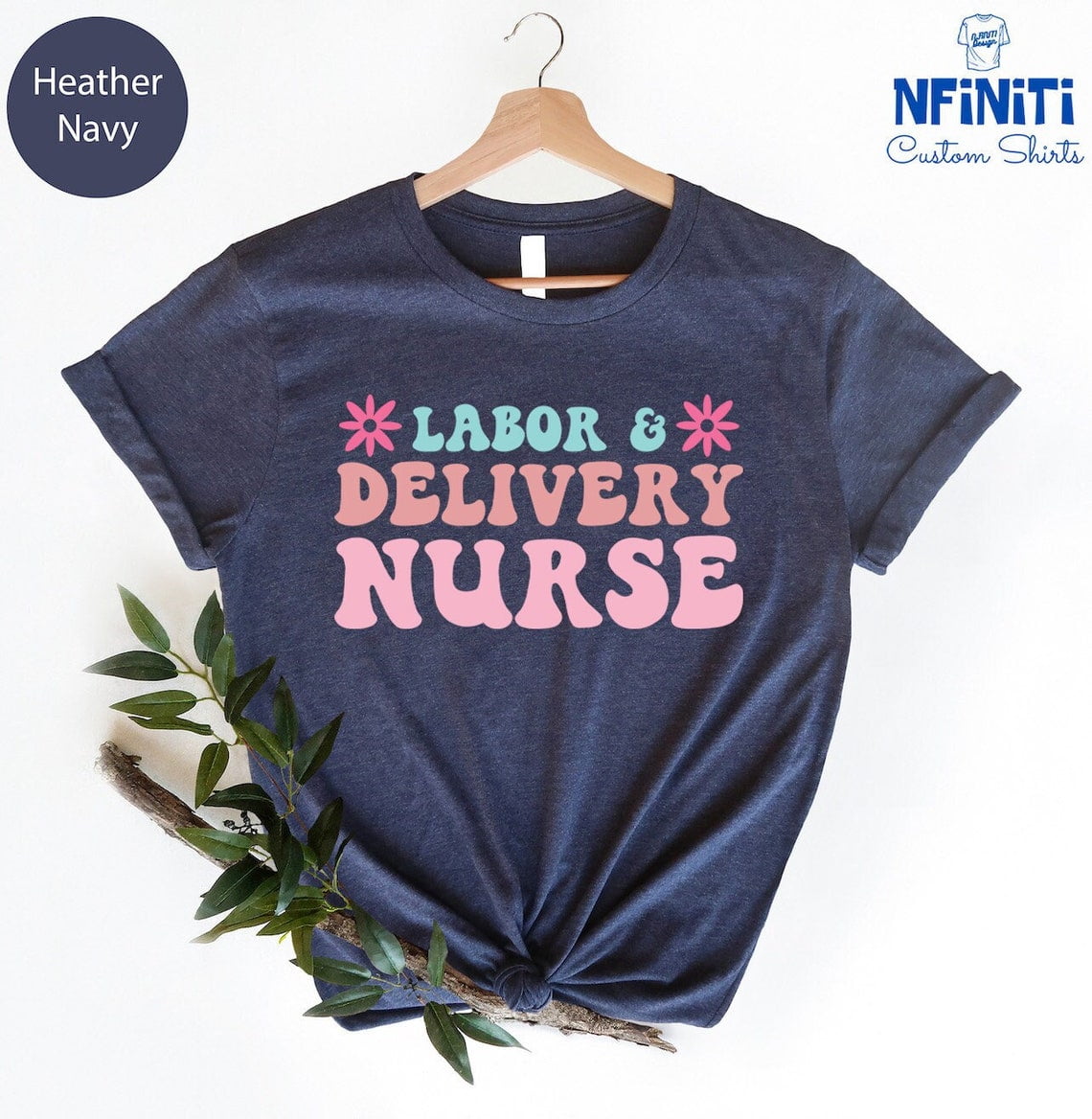 Labor and Delivery Nurse T-Shirt: Ob Gyn Nurse Gift TSHIRT All Size S ...