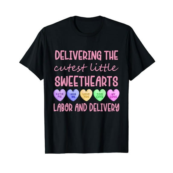 Labor and Delivery Nurse Valentine's Day, L&D nurse T-Shirt