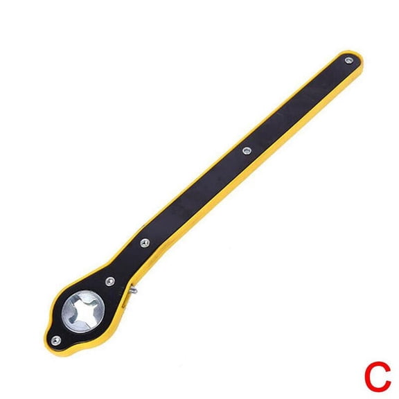 Labor-saving Car Scissor Jack Ratchet Wrench Tire Wheel Tool Repair Lug Z7F5