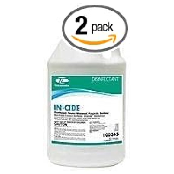 Laboratories in-Cide Multi Surface Disinfectant Cleaner (1 Gallon 2 Pack).