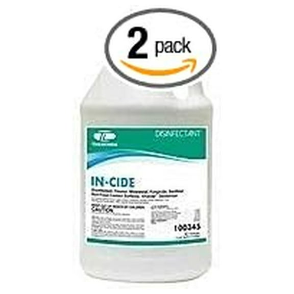 Laboratories in-Cide Multi Surface Disinfectant Cleaner (1 Gallon 2 Pack).