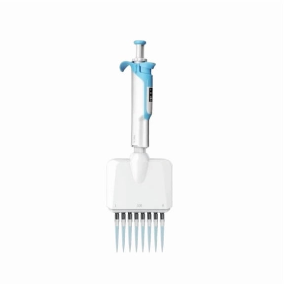 Laboratory 8 Channel Pipette Adjustable Fully 0.5-300ul Multichannel Pipette Lab Equipment