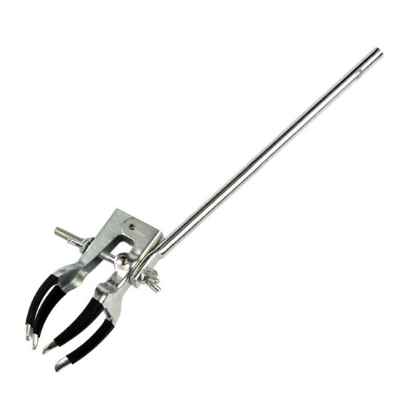 Laboratory Clamp Adjustable Metal Lab Clamp Flask Clamp Easy Installation Multifunctional Laboratory Clamp for School