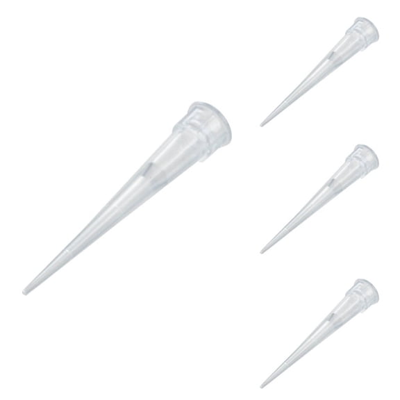 Laboratory Clear White 10UL Lab Liquid Pipette Pipettor Tips 2000 Pcs