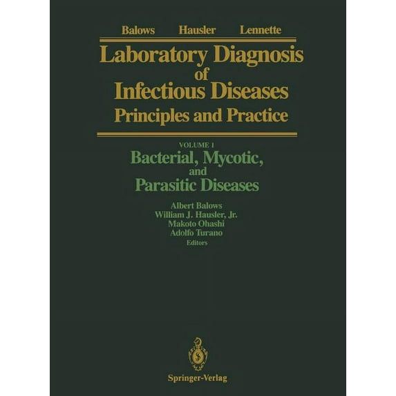 Laboratory Diagnosis of Infectious Diseases: Principles and Practice, (Paperback)