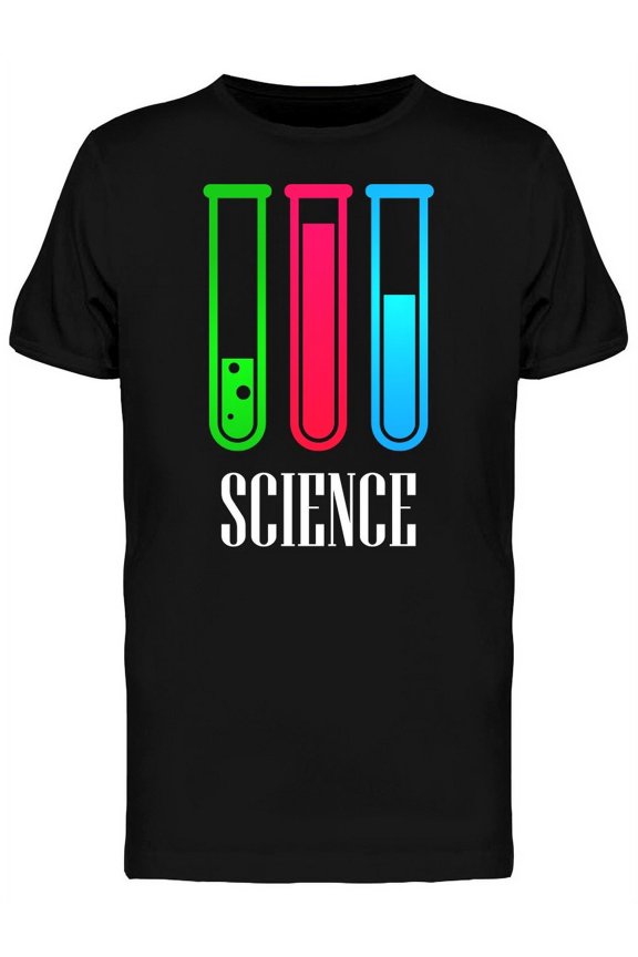 Laboratory Equipment Science T-Shirt Men -Image by Shutterstock, Male Small