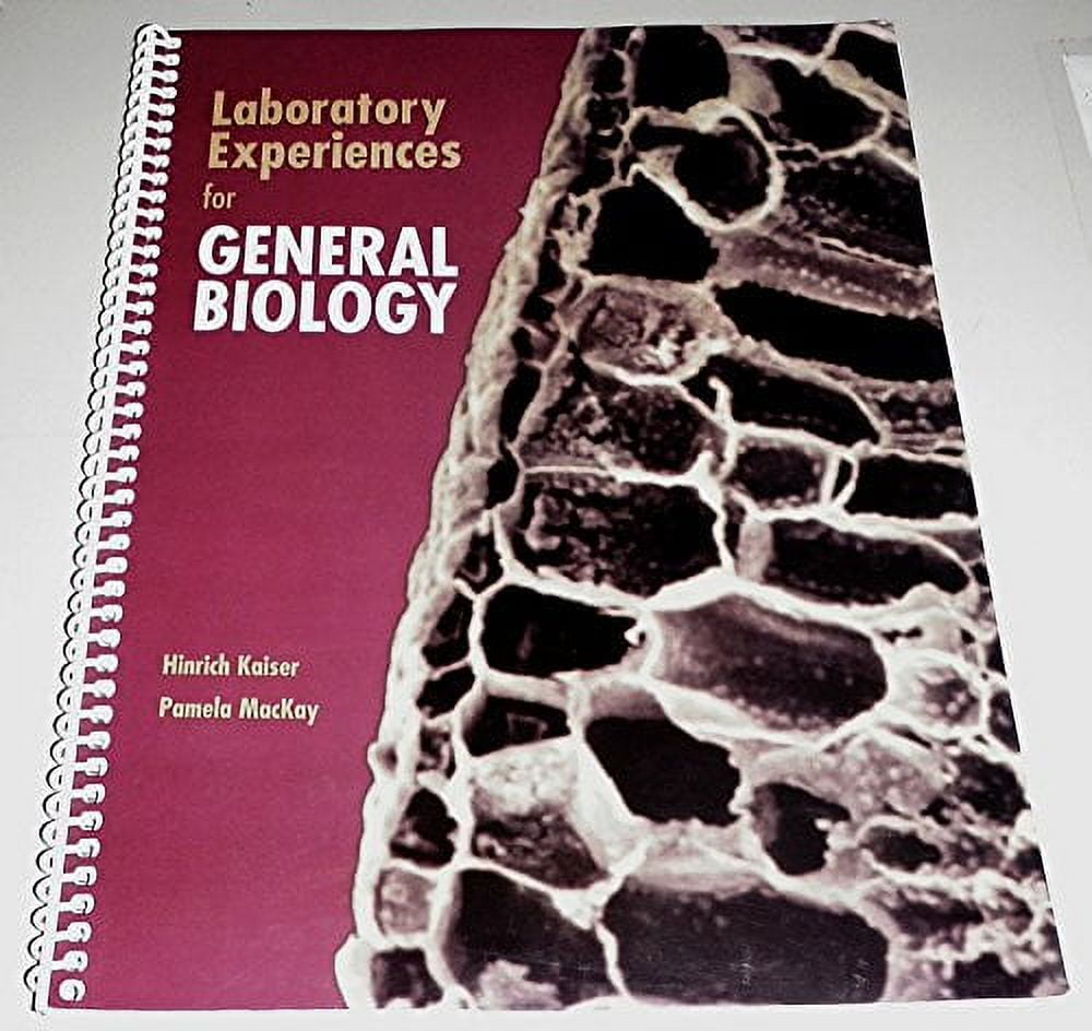Laboratory Experiences for General Biology Laboratory Experiences , Pre