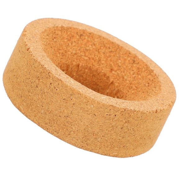 SILENRADAWN Durable Laboratory Flask Cork Ring Stand Light Brown Round Bottom Flask Support with Friction Grip