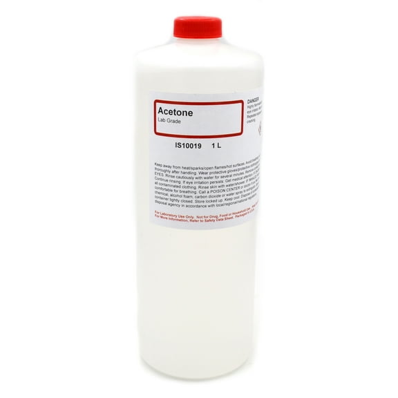 Laboratory-Grade Acetone, 1L - The Curated Chemical Collection