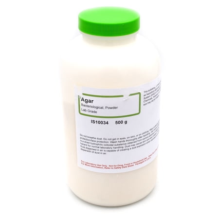 Laboratory-Grade Agar Powder, 500g - The Curated Chemical Collection