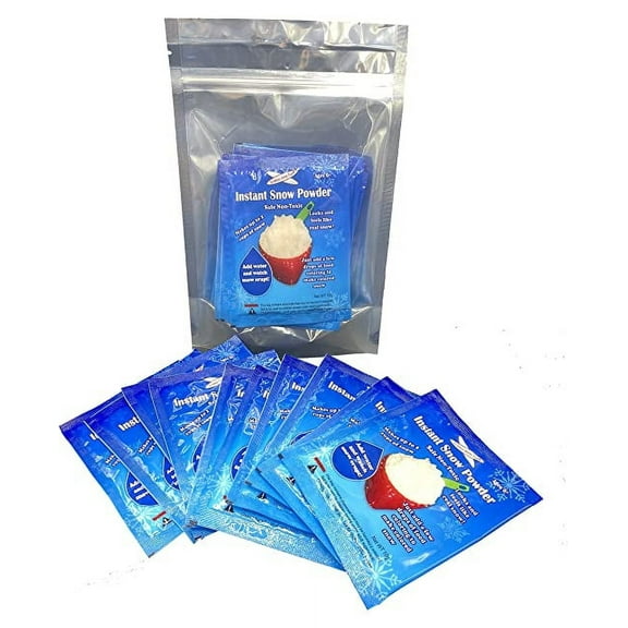 Laboratory Grade Sodium Polyacrylate Instant Snow 40 X 10g Bags