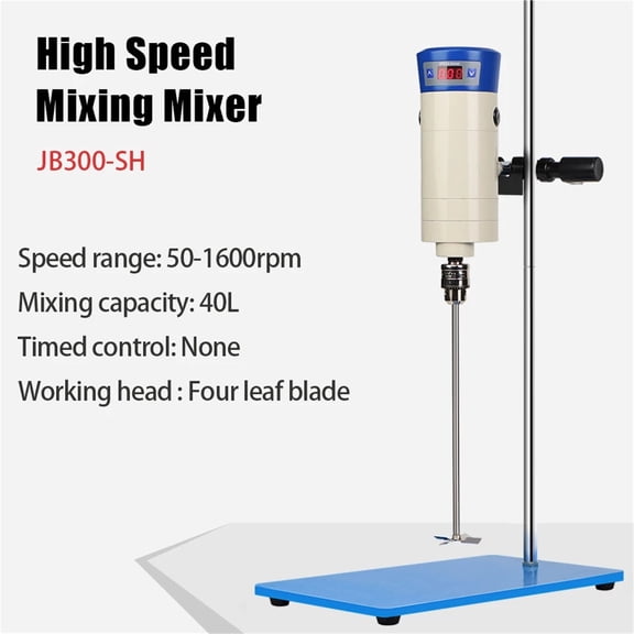 Laboratory High Speed Shear Homogenizer Digital Emulsifying Machine Cosmetic Cream Dispersion Emulsifier Mixer ,for Lab School