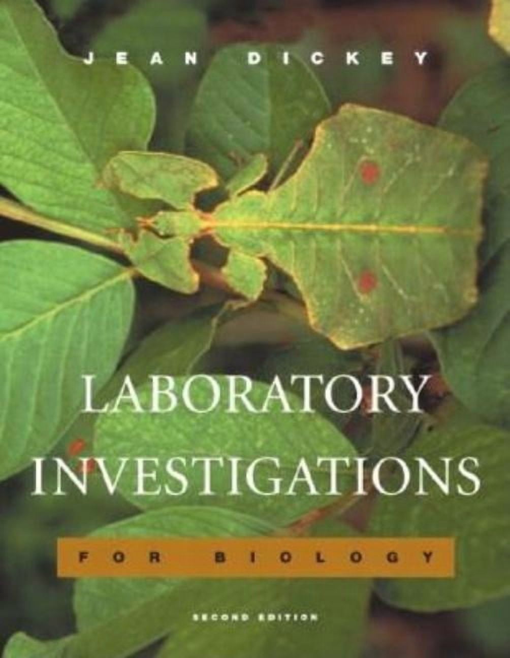 Laboratory Investigations for Biology, (Spiral-Bound) - Walmart.com