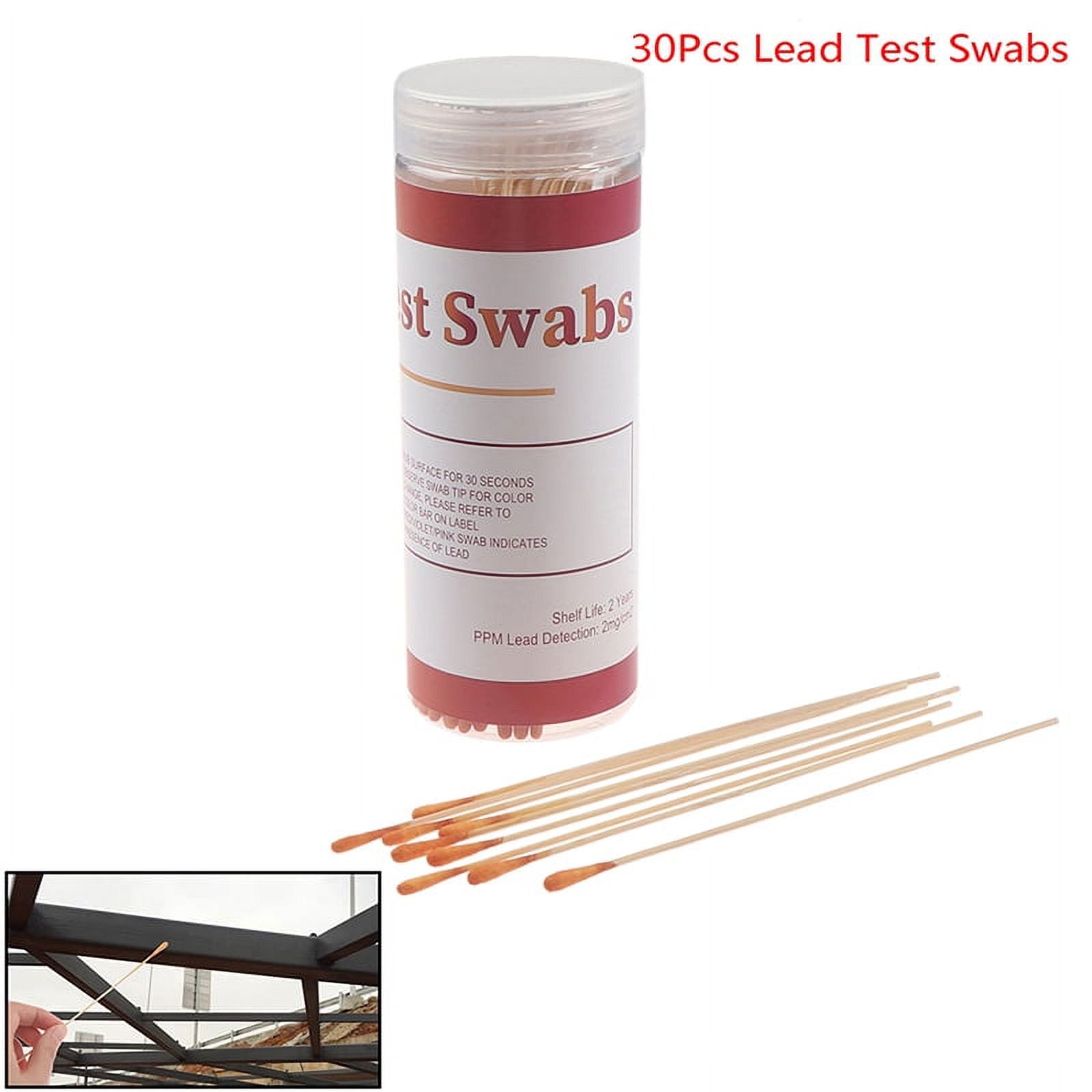 Laboratory Lead Test Kit with 30 Testing Swabs Rapid Test Results in 30