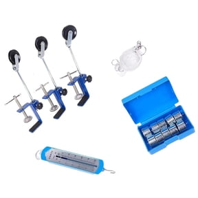 Laboratory Mechanics Experiment Equipment Includes Metal Pulley Hook Weights Dynamometer For Students Physics Learning