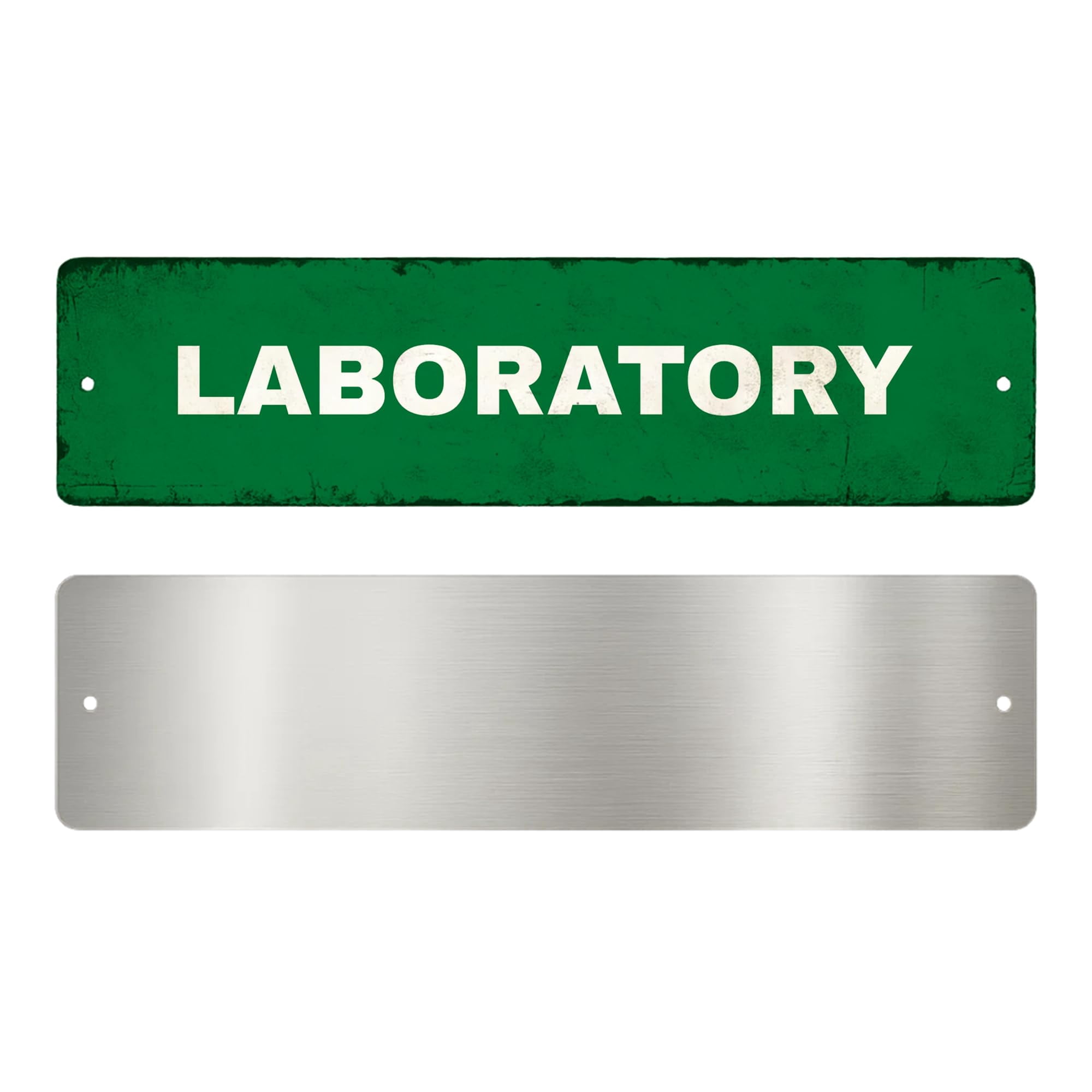 Metal Testing Sign Laboratory Metal Sign by DC | Arrow Metal Directional Signage for ...