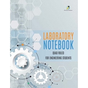 Laboratory Notebook Quad Ruled for Engineering Students, (Paperback)
